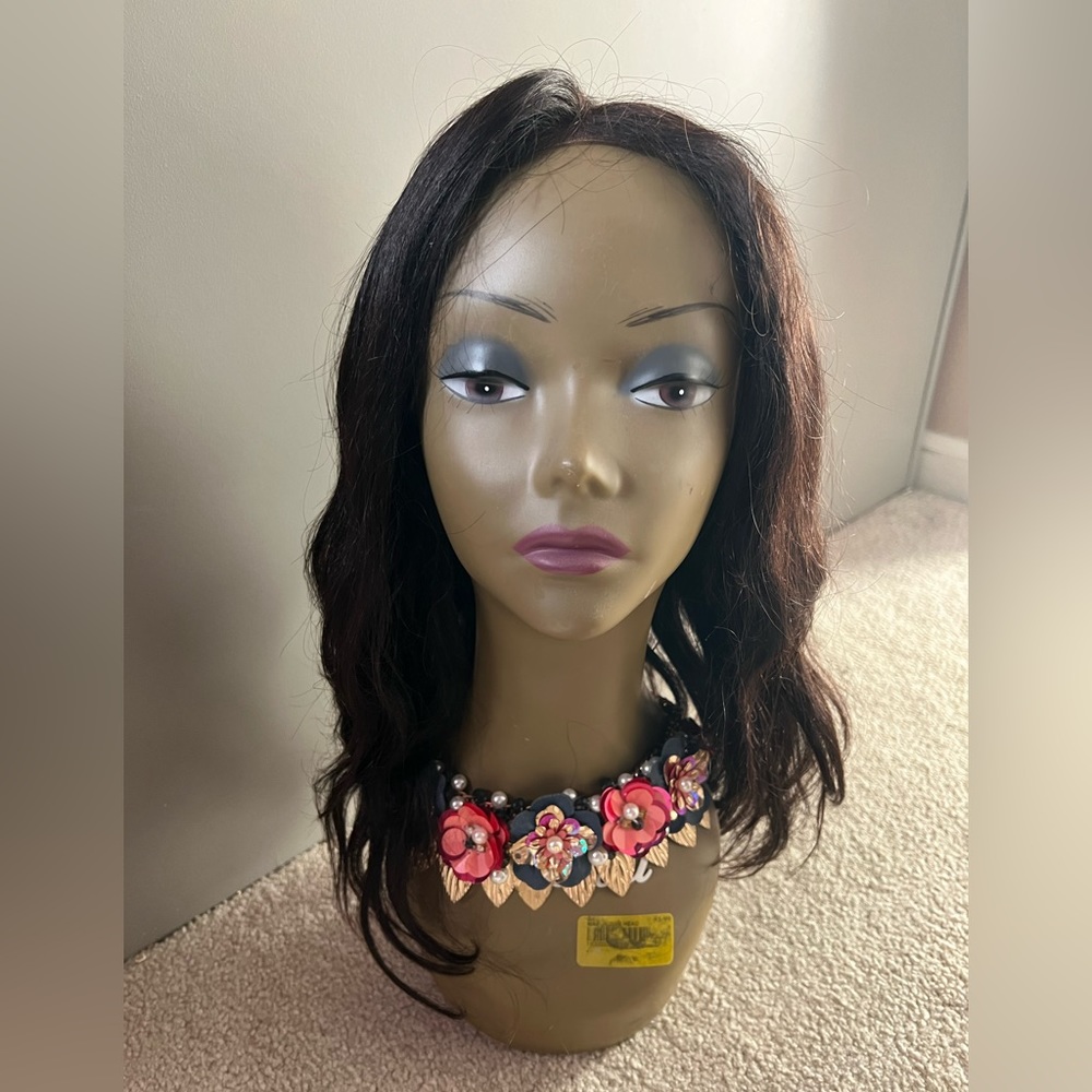 Virgin Human Hair Lace Front Wig